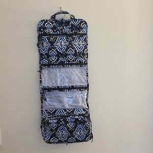 Vera Bradley Navy and White Travel Organizer